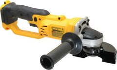 DeWALT - 4-1/2" Wheel Diam, 8,000 RPM, Cordless Cutoff & Cutoff-Grinder Tool - Right Angle Handle, 20 Volt - USA Tool & Supply