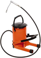 PRO-LUBE - Grease Lubrication 2 Gal/Stroke Flow Steel Lever Hand Pump - For 22.05 Lb Container - USA Tool & Supply