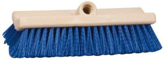 PRO-SOURCE - Polypropylene Scrub Brush - 10" OAL, Blue - USA Tool & Supply