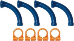 Loc-Line - 1/4" Hose Inside Diam, Coolant Hose Extended Elbow - For Use with Loc-Line Modular Hose System - USA Tool & Supply