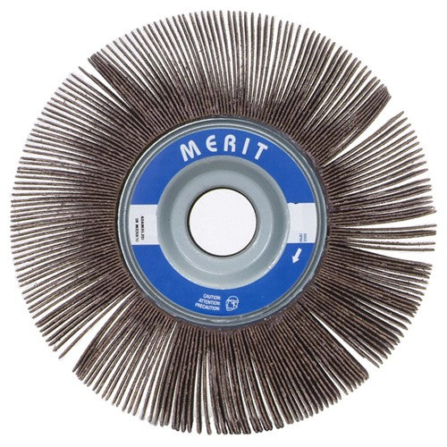 3 1/2″ × 1″ × 5/8″ High Performance Flap Wheel 40 Grit Ceramic Alumina / Aluminum Oxide - USA Tool & Supply