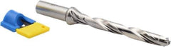 Iscar - 0.591" to 5/8" Diam, 8xD, 4.72" Max Depth, 3/4" Shank Diam, 7.63" OAL, Replaceable-Tip Drill - FCP, ICK, ICK-2M, ICM, ICN, ICP, iCP-2M Insert, 15 Seat Size, 45488194 Toolholder, Series SumoCham - USA Tool & Supply
