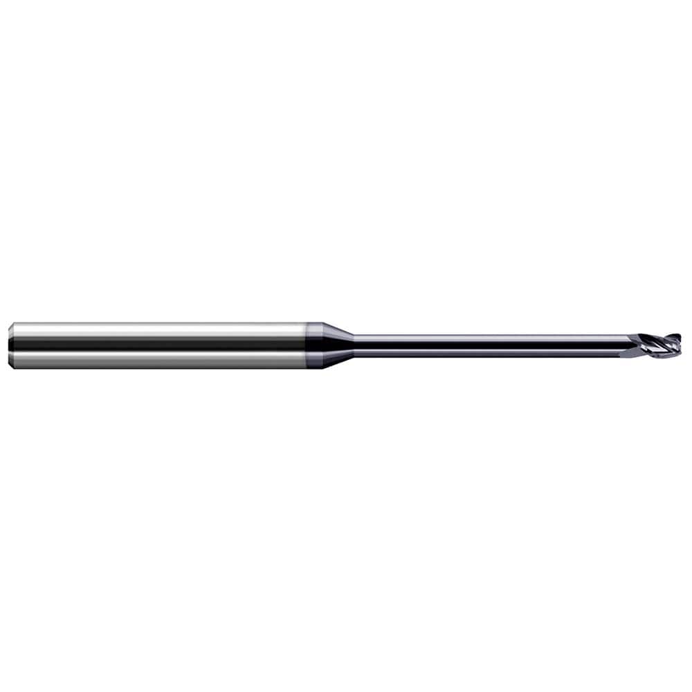 Harvey Tool - Corner Radius & Corner Chamfer End Mills; Mill Diameter (Inch): 1/2 ; Mill Diameter (Decimal Inch): 0.5000 ; End Type: Corner Radius ; Corner Radius (Decimal Inch): 0.0300 ; Number of Flutes: 4 ; Material: Solid Carbide - Exact Industrial Supply
