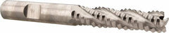 Niagara Cutter - 3/8" Diam, Coarse Pitch, 1-1/2" LOC, 4 Flute Cobalt Roughing Square End Mill - Uncoated, 3-1/4" OAL, 3/8" Shank Diam, Single End, Centercutting, 30° Helix - USA Tool & Supply