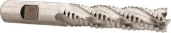 Niagara Cutter - 5/8" Diam, Coarse Pitch, 2-1/2" LOC, 4 Flute Cobalt Roughing Square End Mill - Uncoated, 4-5/8" OAL, 5/8" Shank Diam, Single End, Centercutting, 30° Helix - USA Tool & Supply