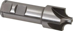 Keo - 5/16" Radius, 1-1/8" Mill Diam, 4 Flute Cobalt Corner Rounding End Mill - Single End, Uncoated, 3/8" Tip Diam, 3-1/2" OAL, 7/8" Shank Diam - USA Tool & Supply
