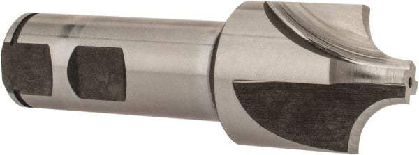 Keo - 3/8" Radius, 1-1/4" Mill Diam, 4 Flute Cobalt Corner Rounding End Mill - Single End, Uncoated, 3/8" Tip Diam, 3-3/4" OAL, 7/8" Shank Diam - USA Tool & Supply