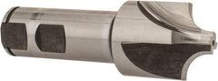 Keo - 3/8" Radius, 1-1/4" Mill Diam, 4 Flute Cobalt Corner Rounding End Mill - Single End, Uncoated, 3/8" Tip Diam, 3-3/4" OAL, 7/8" Shank Diam - USA Tool & Supply