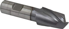 Niagara Cutter - 1", 1-1/2" LOC, 3/4" Shank Diam, 3-3/4" OAL, 2 Flute, Cobalt Square End Mill - Single End, TiCN Finish, Spiral Flute, 30° Helix, Centercutting, Right Hand Cut, Right Hand Flute, Series SP205 - USA Tool & Supply