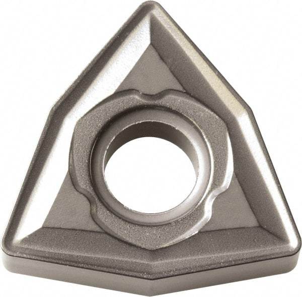 Kyocera - WNMG431 C Grade CA4515 Carbide Turning Insert - TiCN/Al2O3 Finish, 80° Trigon, 1/2" Inscr Circle, 3/16" Thick, 1/64" Corner Radius - USA Tool & Supply