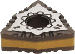 Iscar - WNMG432 F3P Grade IC8150 Carbide Turning Insert - TiCN/Al2O3/TiCN/TiN Finish, 80° Trigon, 1/2" Inscr Circle, 3/16" Thick, 1/32" Corner Radius - USA Tool & Supply