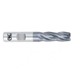3/4 Dia. x 3 Overall Length 5-Flute Square End Solid Carbide SE End Mill-Round Shank-Center Cutting-Uncoated - USA Tool & Supply