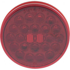 Truck-Lite - 4" Long, 0.38 Amp, Red LED Stop, Turn & Tail Light - 12 Volts - USA Tool & Supply