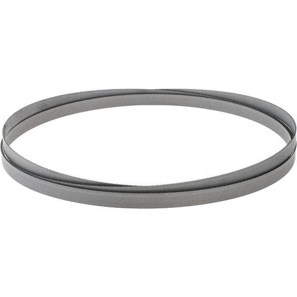 M.K. MORSE - 14 TPI, 11' 6 Long x 3/4" Wide x 0.035" Thick, Welded Band Saw Blade - Bi-Metal, Toothed Edge, Raker Tooth Set, Hard Back, Contour Cutting - USA Tool & Supply