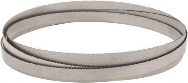 M.K. MORSE - 14 TPI, 7' 9 Long x 3/4" Wide x 0.035" Thick, Welded Band Saw Blade - Bi-Metal, Toothed Edge, Raker Tooth Set, Hard Back, Contour Cutting - USA Tool & Supply