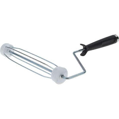 Weiler - 9" Wide Roller Frame - Metal Frame, Plastic Handle - USA Tool & Supply