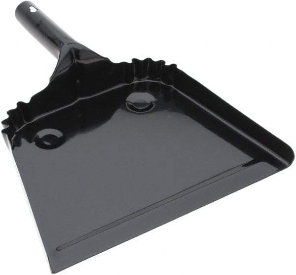 Weiler - Dust Pans & Scoops Body Material: Metal Color: Black - USA Tool & Supply