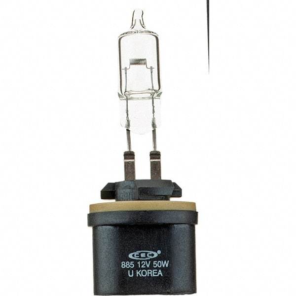 Value Collection - 12.8 Volt, Halogen Miniature & Specialty T3-1/4 Lamp - Axial Prefocus (P29t) Base - USA Tool & Supply