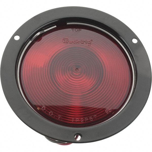 Truck-Lite - 5-1/2" Long, Red Stop, Turn & Tail Light - 12 Volts - USA Tool & Supply