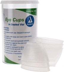 Medique - Portable Eye Wash Station Accessories Type: Disposable Eyecup Includes: Shaped Cups - USA Tool & Supply