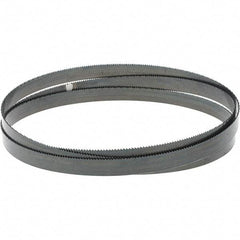 M.K. MORSE - 14 TPI, 5' 4-1/2 Long x 1/2" Wide x 0.02" Thick, Welded Band Saw Blade - Carbon Steel, Toothed Edge, Raker Tooth Set, Hard Back, Contour Cutting - USA Tool & Supply