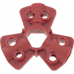 Brady - Pneumatic Quick Disconnect Lockout - 9/32" Max Shackle Diam - USA Tool & Supply