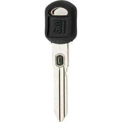 Made in USA - GM VATS Key Blank - Nickel/Plastic - USA Tool & Supply