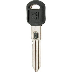 Made in USA - GM VATS Key Blank - Nickel/Plastic - USA Tool & Supply