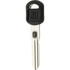 Made in USA - GM VATS Key Blank - Nickel/Plastic - USA Tool & Supply