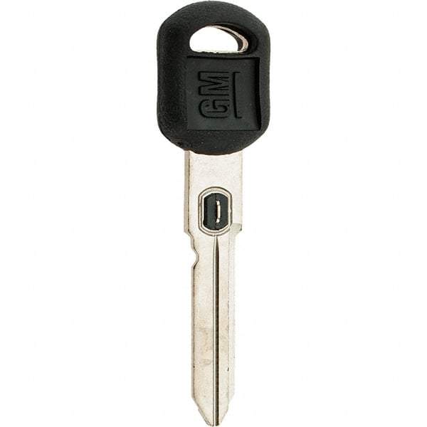 Made in USA - GM VATS Key Blank - Nickel/Plastic - USA Tool & Supply