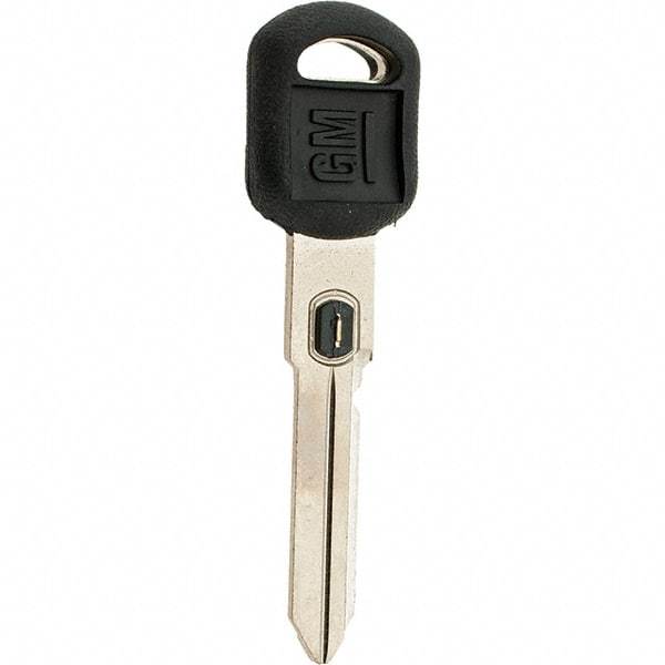 Made in USA - GM VATS Key Blank - Nickel/Plastic - USA Tool & Supply