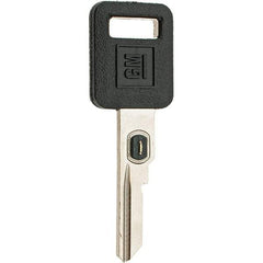 Made in USA - GM VATS Key Blank - Nickel/Plastic - USA Tool & Supply