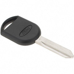 Made in USA - Ford Transponder Key Blank - Nickel/Plastic - USA Tool & Supply