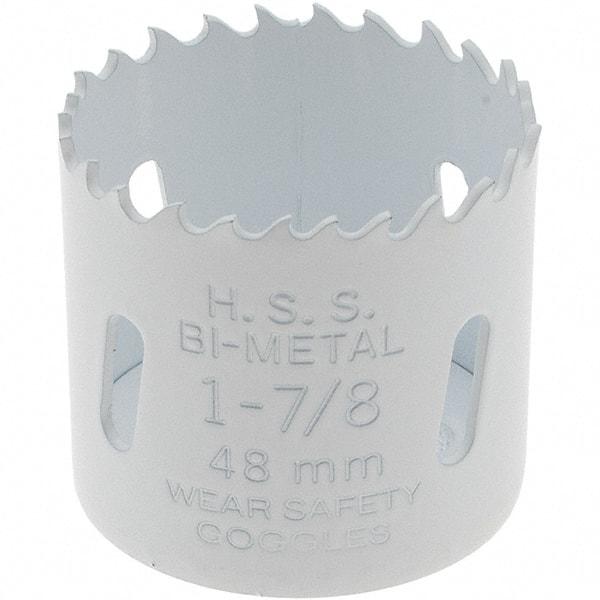 Value Collection - 1-7/8" Diam, 1-1/2" Cutting Depth, Hole Saw - Bi-Metal Saw, Toothed Edge - USA Tool & Supply