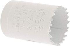 Value Collection - 1-3/8" Diam, 1-1/2" Cutting Depth, Hole Saw - Bi-Metal Saw, Toothed Edge - USA Tool & Supply