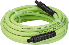 Legacy - 3/8" ID x 0.61" OD 25' Long Multipurpose Air Hose - MNPT x MNPT Ends, 300 Working psi, 140°, 1/4" Fitting, Green - USA Tool & Supply