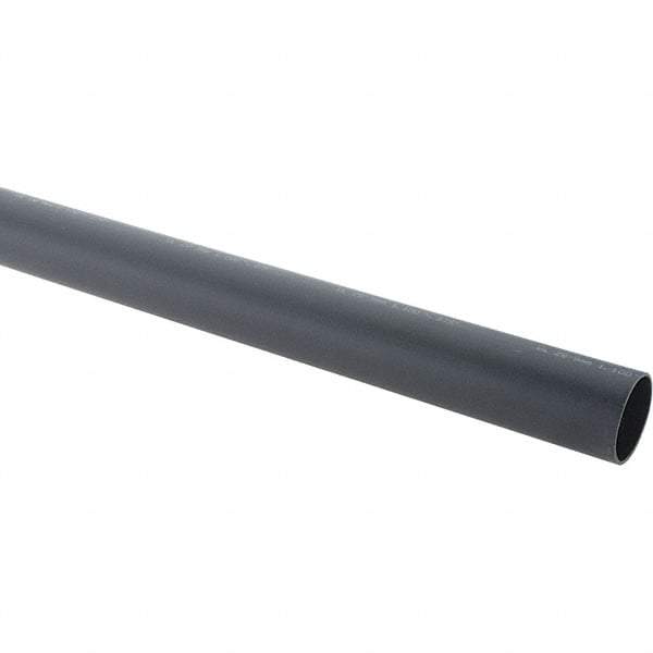 Value Collection - 48" Long Heat Shrink Electrical Tubing - Black - USA Tool & Supply