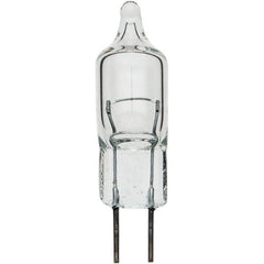 Import - 12 Volt, Halogen Miniature & Specialty T2-1/4 Lamp - G4 Bi-Pin Base - USA Tool & Supply