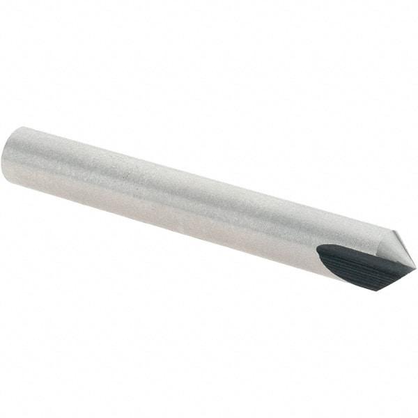 Value Collection - 3/16" Head Diam, 3/16" Shank Diam, 1 Flute 82° High Speed Steel Countersink - 1-1/2" OAL - USA Tool & Supply