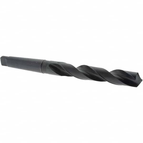 Import - 1-1/4", 4MT 118° Point High Speed Steel Taper Shank Drill Bit - USA Tool & Supply