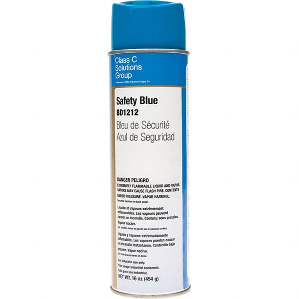 Made in USA - Spray Paints Type: Spray Paint Color: Blue - USA Tool & Supply