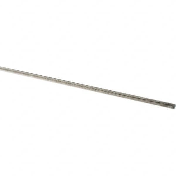 Value Collection - 7/16-14 x 6' Stainless Steel General Purpose Threaded Rod - USA Tool & Supply