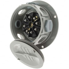 Truck-Lite - 5-1/2 Plastic Round Junction Box - USA Tool & Supply