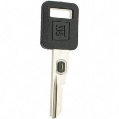 Made in USA - GM VATS Key Blank - Nickel/Plastic - USA Tool & Supply