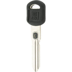 Made in USA - GM VATS Key Blank - Nickel/Plastic - USA Tool & Supply