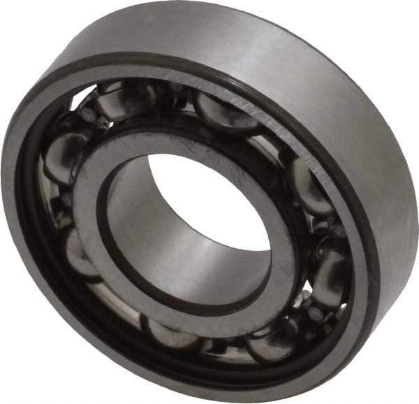 SKF - 12mm Bore Diam, 28mm OD, Open Deep Groove Radial Ball Bearing - 8mm Wide, 1 Row, Round Bore, 2,360 Nm Static Capacity, 5,400 Nm Dynamic Capacity - USA Tool & Supply