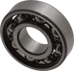 SKF - 12mm Bore Diam, 28mm OD, Open Deep Groove Radial Ball Bearing - 8mm Wide, 1 Row, Round Bore, 2,360 Nm Static Capacity, 5,400 Nm Dynamic Capacity - USA Tool & Supply