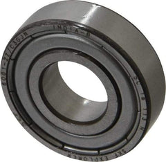 SKF - 12mm Bore Diam, 28mm OD, Double Shield Deep Groove Radial Ball Bearing - 8mm Wide, 1 Row, Round Bore, 2,360 Nm Static Capacity, 5,400 Nm Dynamic Capacity - USA Tool & Supply