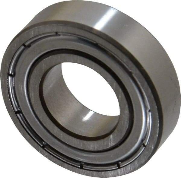 SKF - 15mm Bore Diam, 32mm OD, Double Shield Deep Groove Radial Ball Bearing - 9mm Wide, 1 Row, Round Bore, 2,850 Nm Static Capacity, 5,850 Nm Dynamic Capacity - USA Tool & Supply