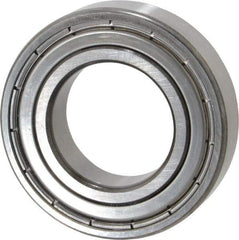 SKF - 25mm Bore Diam, 47mm OD, Double Shield Deep Groove Radial Ball Bearing - 12mm Wide, 1 Row, Round Bore, 6,550 Nm Static Capacity, 11,900 Nm Dynamic Capacity - USA Tool & Supply